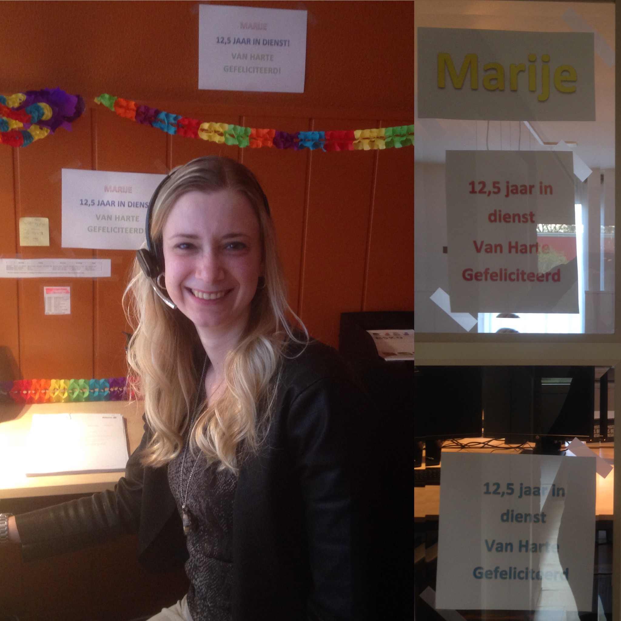 12,5 jaar in dienst!