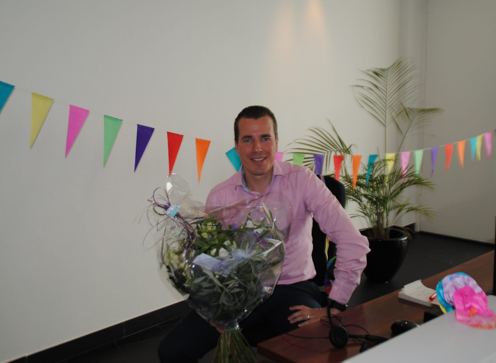 Sebastiaan Slot 12,5 jaar in dienst!